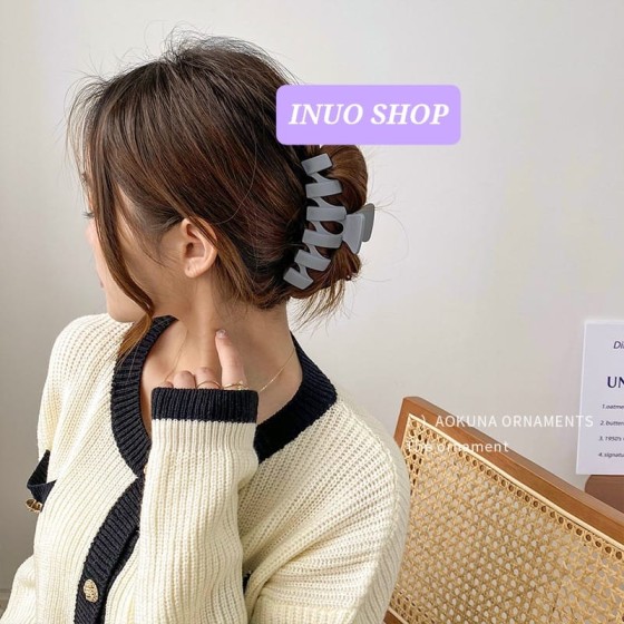 Pinzas de moda beige, Pinzas para el cabello con formas de flor